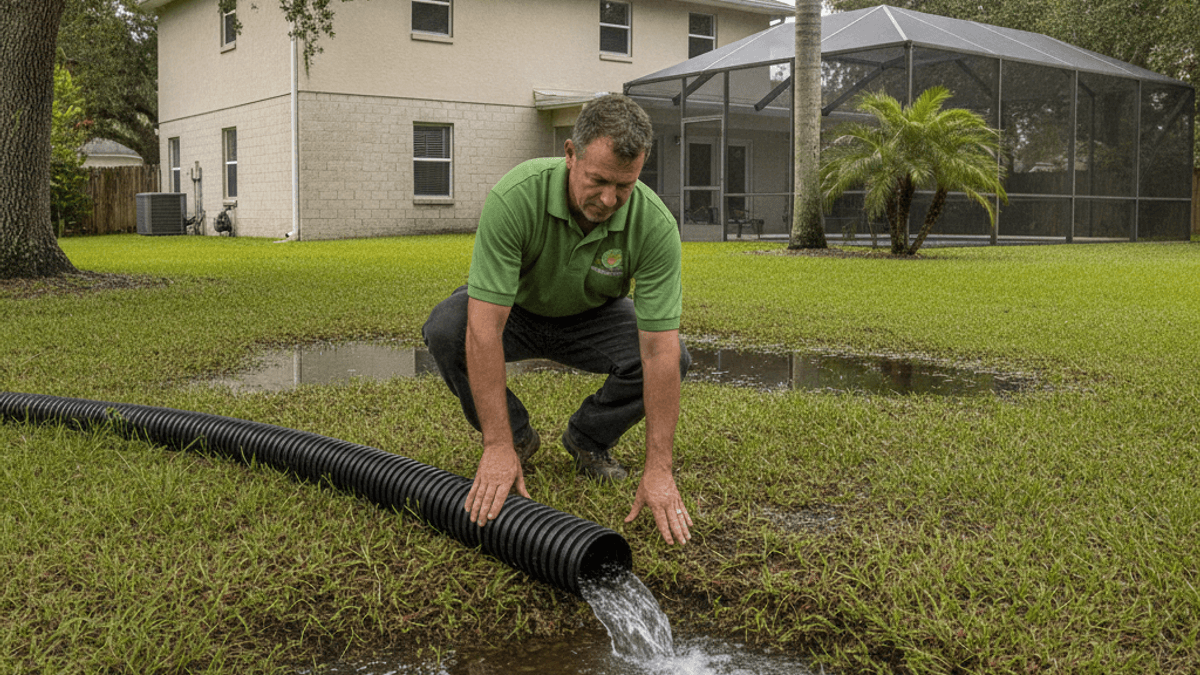 How to Check If Your French Drain Is Actually Working After a Summer Storm